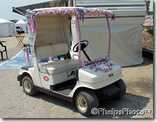 our cute little golf cart