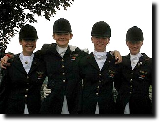 2002 Dutch Pony Dressage Team