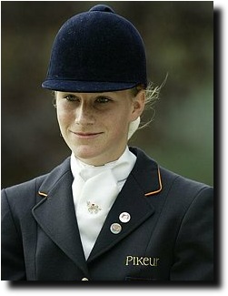 Dutch pony rider Inge Verbeek, daughter of FEI judge Francis Verbeek van Rooy