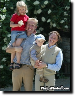 Johannes and Ines Westendarp with kids