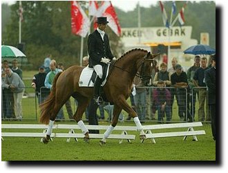 Remy Bastings and Scandic at the 2003 Pavo Cup Finals