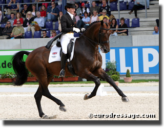 Nicole McGivern and Walero at the CDIO Aachen 2004