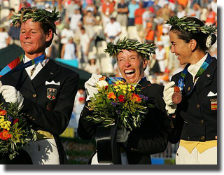 2004 Olympic dressage medallists