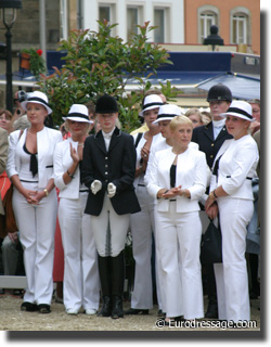 The Russian riders at the 2005 European Championships