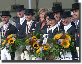 Sweden and Spain share the bronze medal