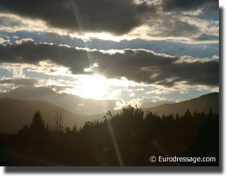 Sunset at Tongariro National Park near  Turangi (Lake Taupo) New Zealand