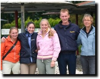 Cindy van den Berg, Marrigje van Baalen, Lotje Schoots, Diederik van Silfhout and Tineke Bartels