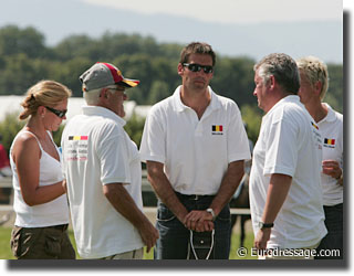 Parents of the Belgian pony riders