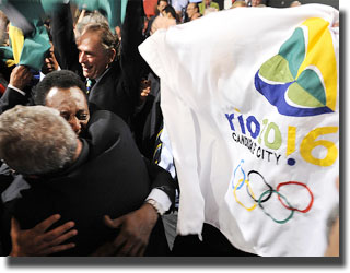 Rio elected host city olympic games