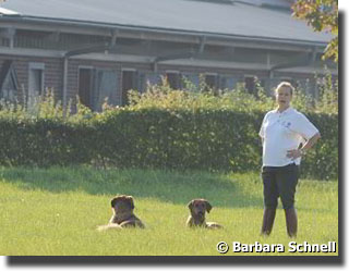 a 6 month pregnant Isabell teaching