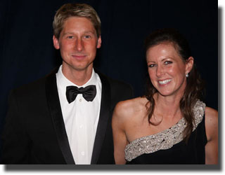 Patrik Kittel and fiancee Lyndal Oatley