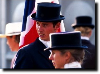 Hester at the 1995 European Dressage Championships in Mondorf les Bains, LUX