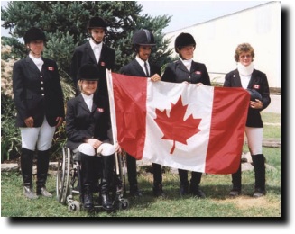 Canadian Disabled "Inner Vision" team