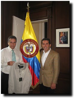 Cesar Parra and Dr. Bernardo Moreno