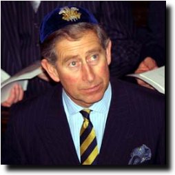 Prince of Wales at a synagogue