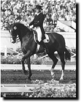 Never far from the podium, Reiner Klimke's FRG) European Championship podium presence spanned over two decades, winning gold in 1967, 1973 and 1985. 