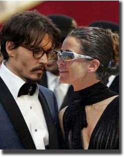 Johnny Depp and Beatriz Ferrer Salat