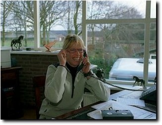  DIRK Caremans: on the phone